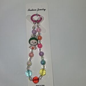 Fashion Jewelry Multicolor Beaded Wristlet Strap For Phone